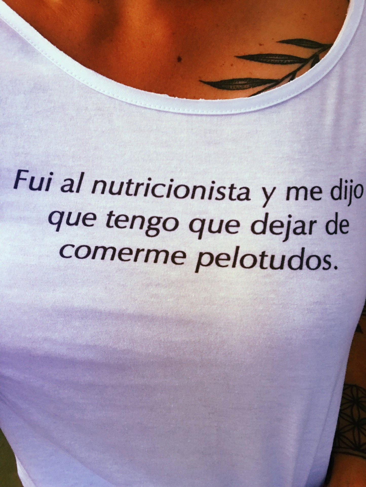 Fui al nutricionista